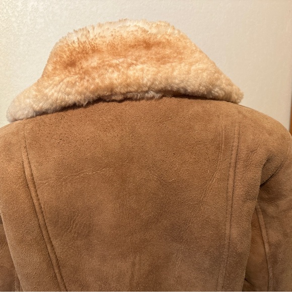 Women's Authentic Western Sheepskin leather Jacket S/M - Picture 7 of 13